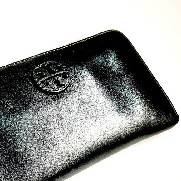 Tory Burch Black Leather Wallet - Picture 1 of 7